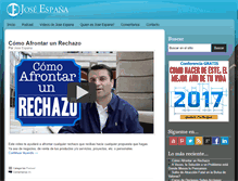 Tablet Screenshot of joseespana.com